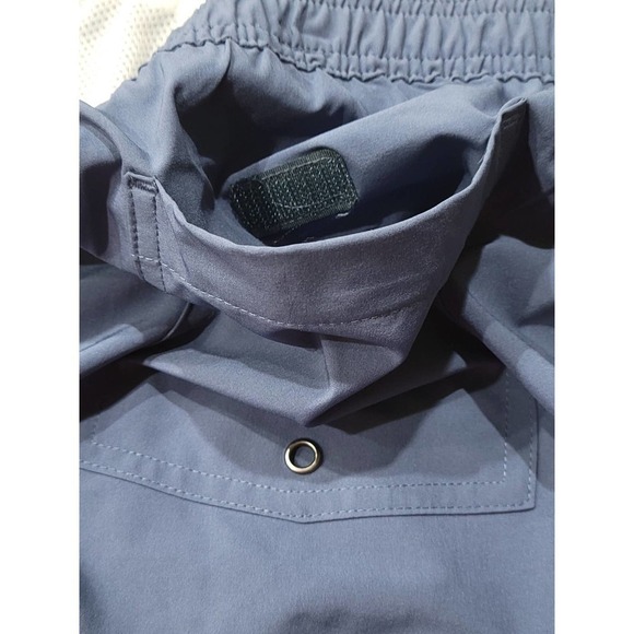 Sonoma Men's Swim Trunks Shorts Pockets Blue Indigo XXL NWT - Picture 7 of 8